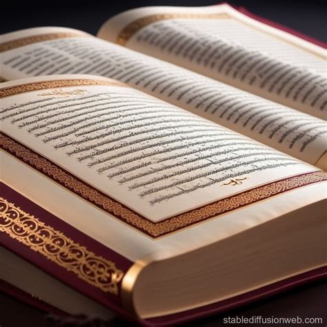 Islamic Sacred Text | Stable Diffusion Online