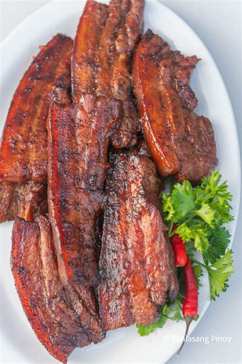 Grilled Liempo Recipe with Barbecue Sauce
