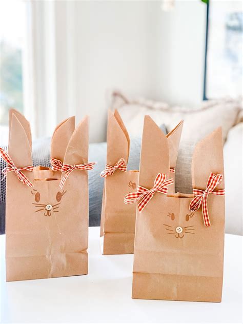How to make a paper bag bunny most lovely things – Artofit