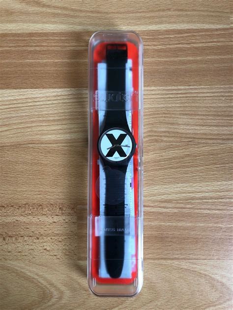 SWATCH WATCH XXX X STRAIGHT EDGE WARRANTY ORIGINALS SUOB402 XL XX-RATED BLACK | WatchCharts ...