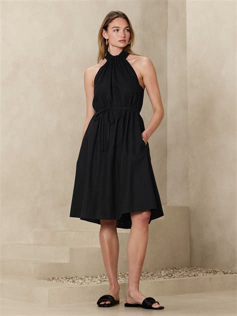 Linen Blend Dresses | Banana Republic