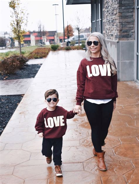 Mother Son Matching Clothes Mother Son Outfits With Ann Kelle Knits