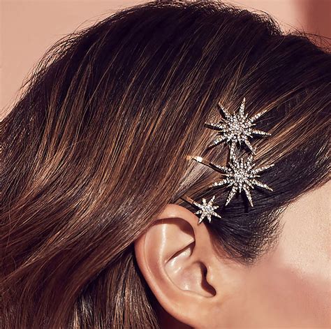 Moon Star Hair Clips, Barrettes Clips, Hair Accessories, Hair Pin, Hair ...