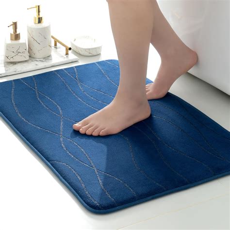 Amazon.com: YIHOUSE Washable Bathroom Mat-Memory Foam Bath Mat for ...
