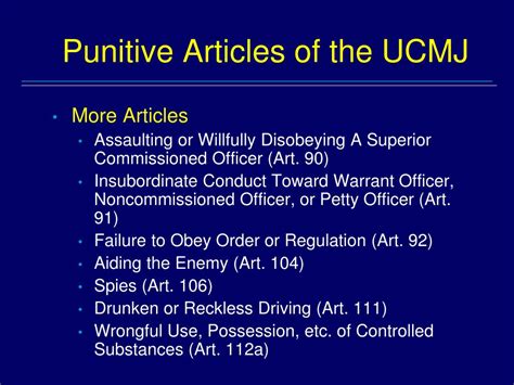 PPT - Navy Regulations and the UCMJ PowerPoint Presentation, free ...