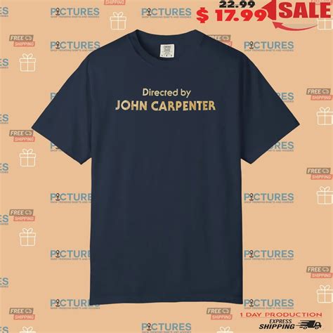 Michael Myers Directed By John Carpenter Halloween T Shirt • Picturestees Clothing LLC