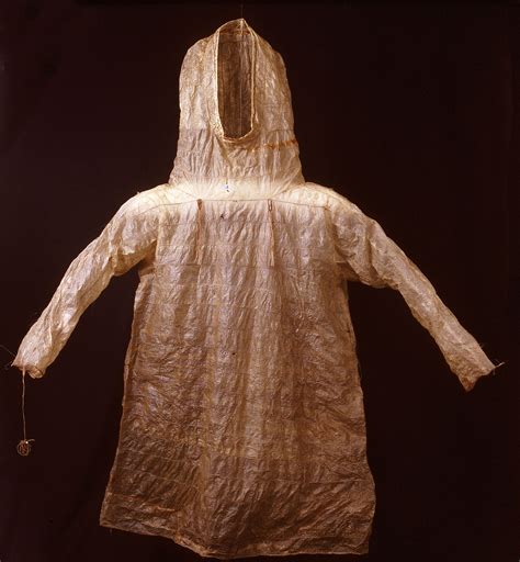 Kamleika, a parka made of seal gut or walrus gut, water and wind ...