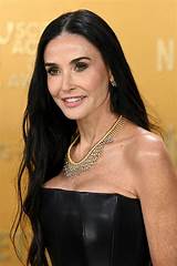 Demi Moore Just Reinvented the Leather Dress at the SAG Awards 2025 ...