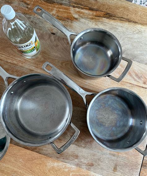 How to clean stainless steel pans with vinegar | Homes and Gardens