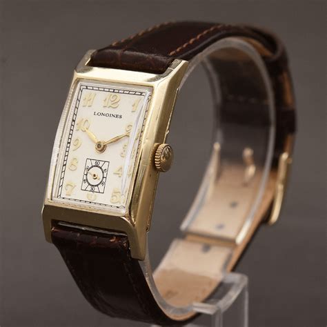1939 LONGINES Gents 14K Solid Gold Vintage Dress Watch – empressissi