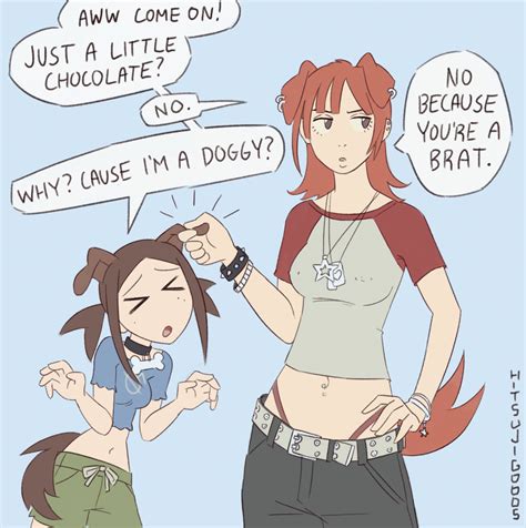 mitsu and vivi (original) drawn by hitsuji_(hitsujigoods) | Danbooru