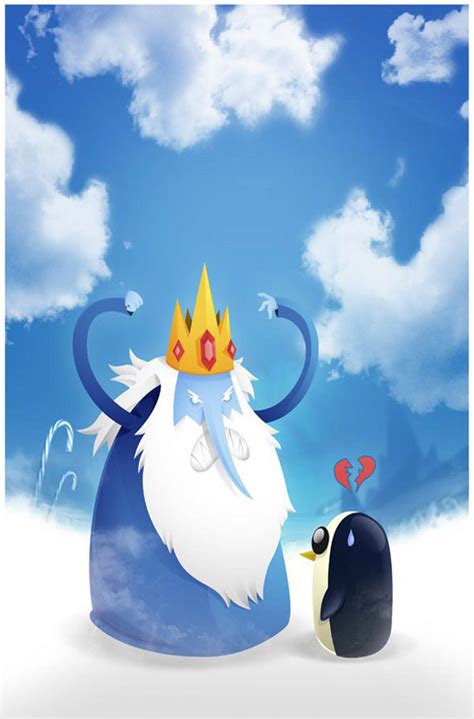 Download Broken Hearted Gunter Adventure Time Wallpaper | Wallpapers.com
