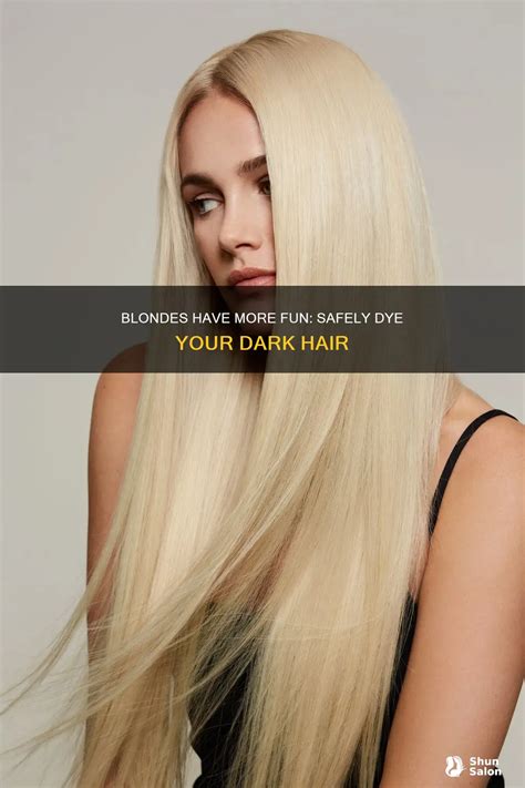 Blondes Have More Fun: Safely Dye Your Dark Hair | ShunSalon