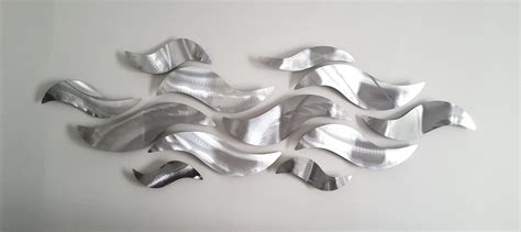 Large Metal Wall Art Panels | Contemporary Abstract Art by DV8 Studio