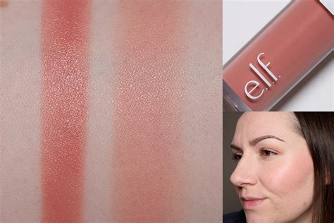 Elf Camo Liquid Blush Swatches and Review - Coffee & Makeup