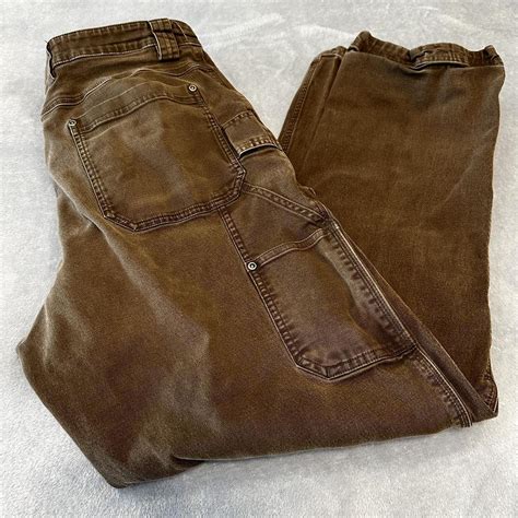 Vintage brown carpenter jeans size 38x32 #vintage... - Depop