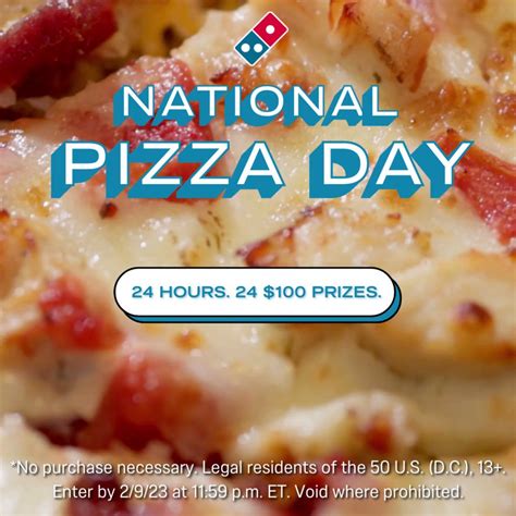 Naomi Shapiro on Twitter: "RT @dominos: #NationalPizzaDay is only 24 ...