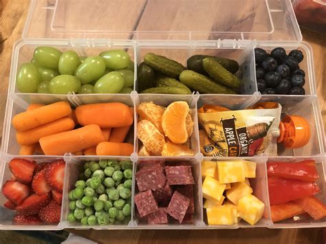 Travel snacks tackle box – Artofit