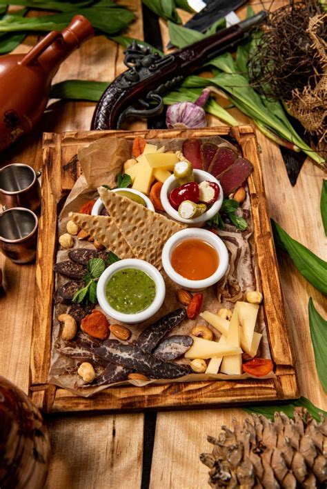 Холодные закуски из мяса