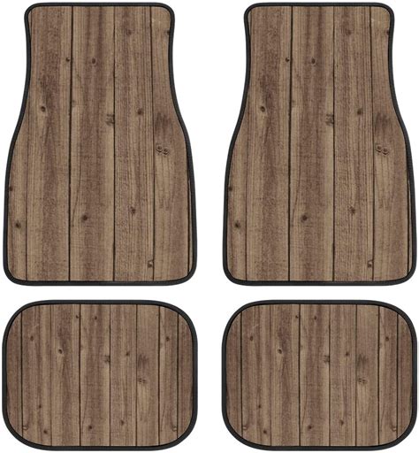 Colorful Abstract Stripes 4 Pieces Car Floor Mats Car Carpets Full Sets ...