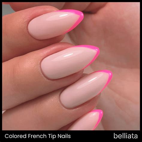 Colored French Tip Nails - 35 Ideas for 2026 | belliata.com