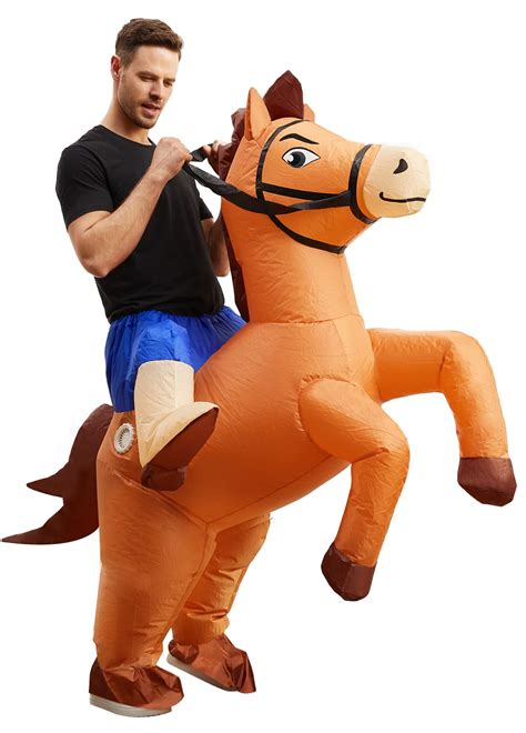 Seeds of Light Inflatable Costume Adult Horse Costumes Inflatable Horse ...
