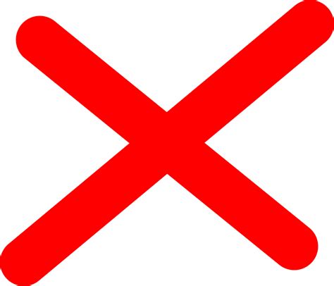 big red x clipart 10 free Cliparts | Download images on Clipground 2025