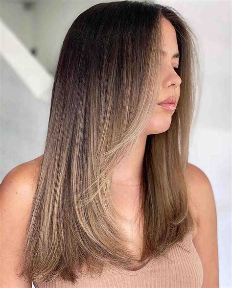 Straight Long Layers Haircut