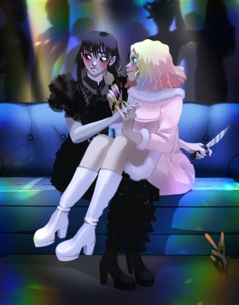 Enid & Wednesday (by kishiyo_) : r/wenclair