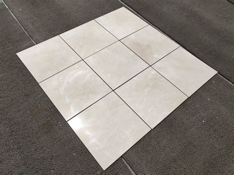 Crema Marfil Polished Wall and Floor Standard Tile 18x18" – MM Tile And ...
