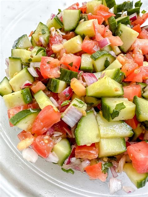 Italian Cucumber and Tomato Salad