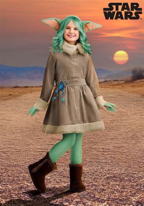 Star Wars Girl's Grogu Costume Dress | Star Wars Costumes