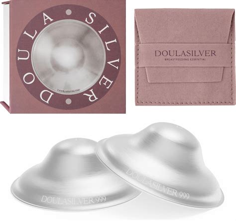 Amazon.com : The Original Silver Nursing Cups, Nipple Covers for ...