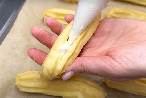Эклеры без пшеничной муки и сахара. Вкусный и полезный десерт для всей ...