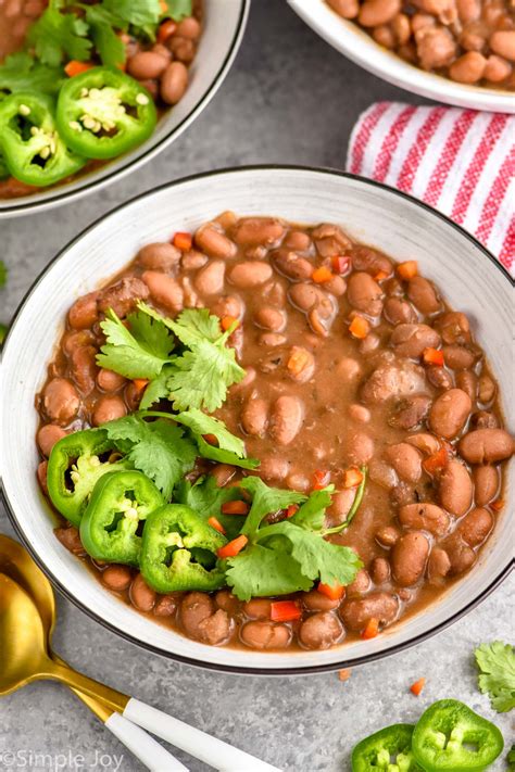 Crock Pot Pinto Beans - Simple Joy