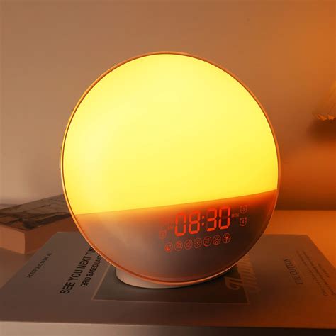 Amazon.com: Sunrise Alarm Clock Sound Machine, Digital Alarm Clocks for ...