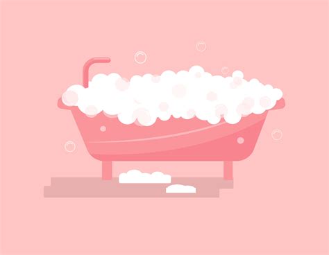 cartoon bubble bath 11691698 Vector Art at Vecteezy