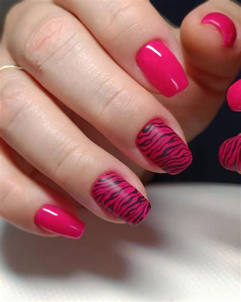 17+ Colorful Zebra Print Nails: Show them Your Wild Side