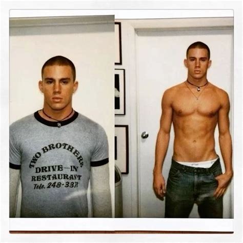 channing tatum's modeling polaroids in the early 2000s | Channing tatum ...