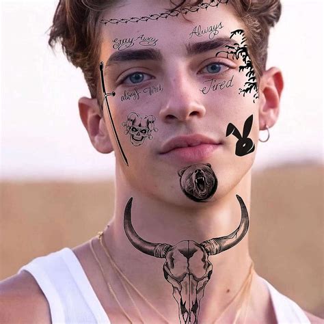 Face Tattoos For Men