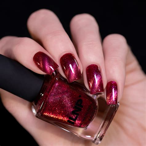 ILNP Be Mine - Rich Crimson Red Magnetic Nail Polish