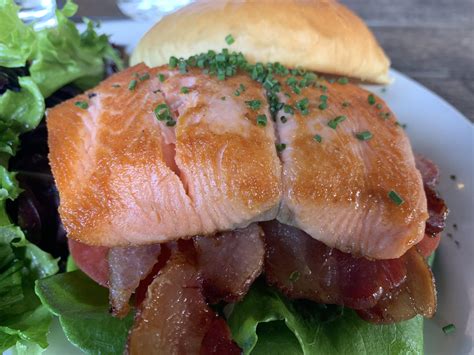 Salmon BLT sandwich : r/eatsandwiches