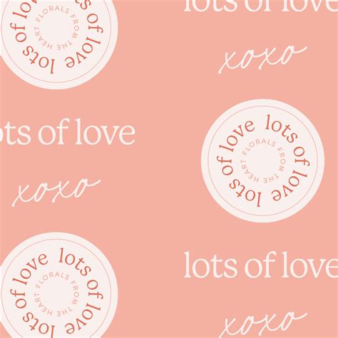 Lots Of Love | Florists Branding on Behance