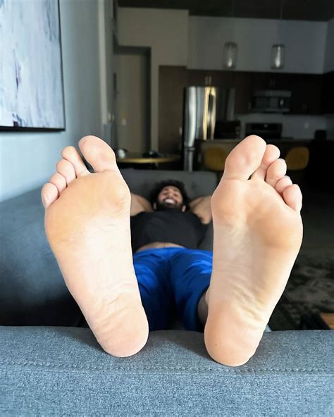 Zane Walker's feet