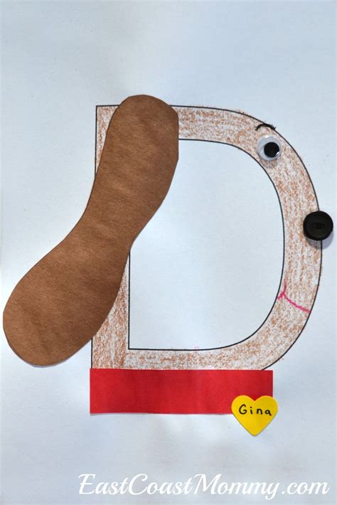 Alphabet Crafts - Letter D | Letter d crafts, Letter a crafts, Alphabet ...