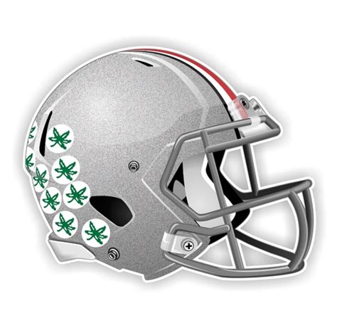 Ohio State Buckeyes Football Helmet Precision Cut Decal / Sticker