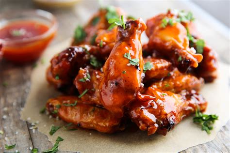 Sweet & Spicy Air Fryer Chicken Wings - PaleOMG