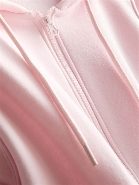 Womens Light Pink Zip-Up Hoodie | Primark