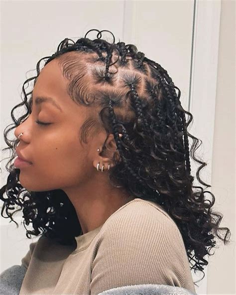 Discover 23 Knotless Boho Bob and Short Box Braids Hairstyles Ideas ...