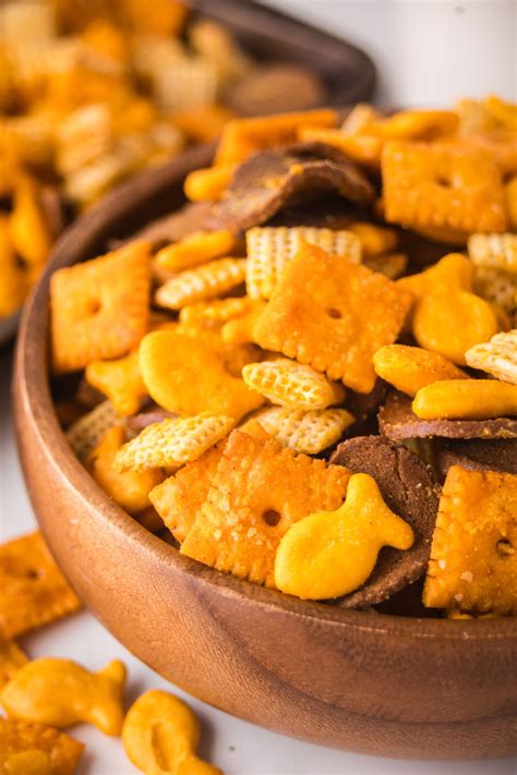 Cheddar Chex Mix - Kitchen Divas